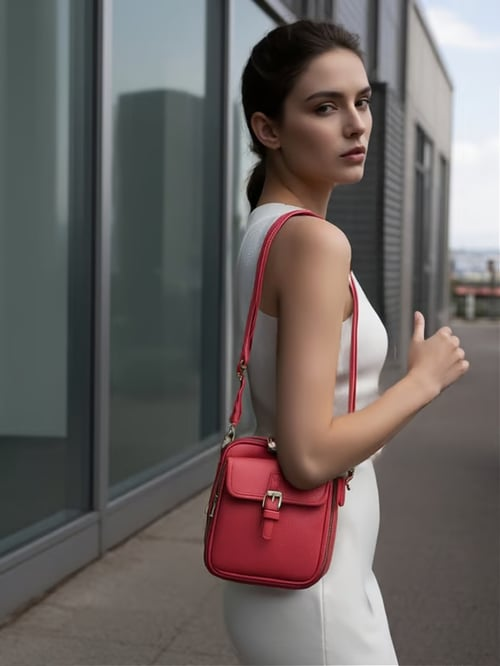 Virellia | Den crossbody-väskan i läder