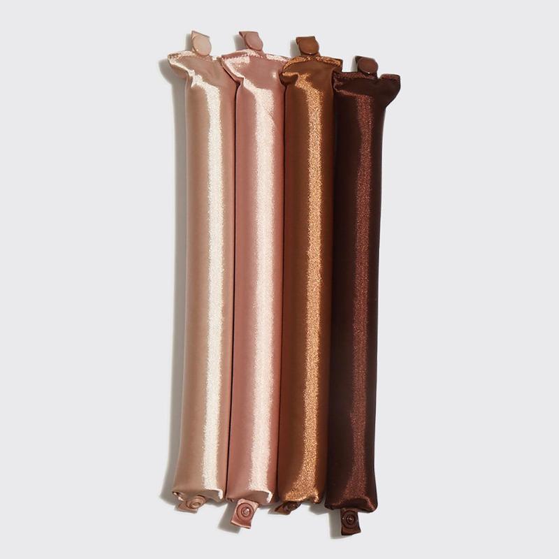 Kitsch satin värmefri lockstav 4-pack