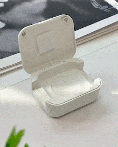 Bärbar trådlös powerbank för smartklockor