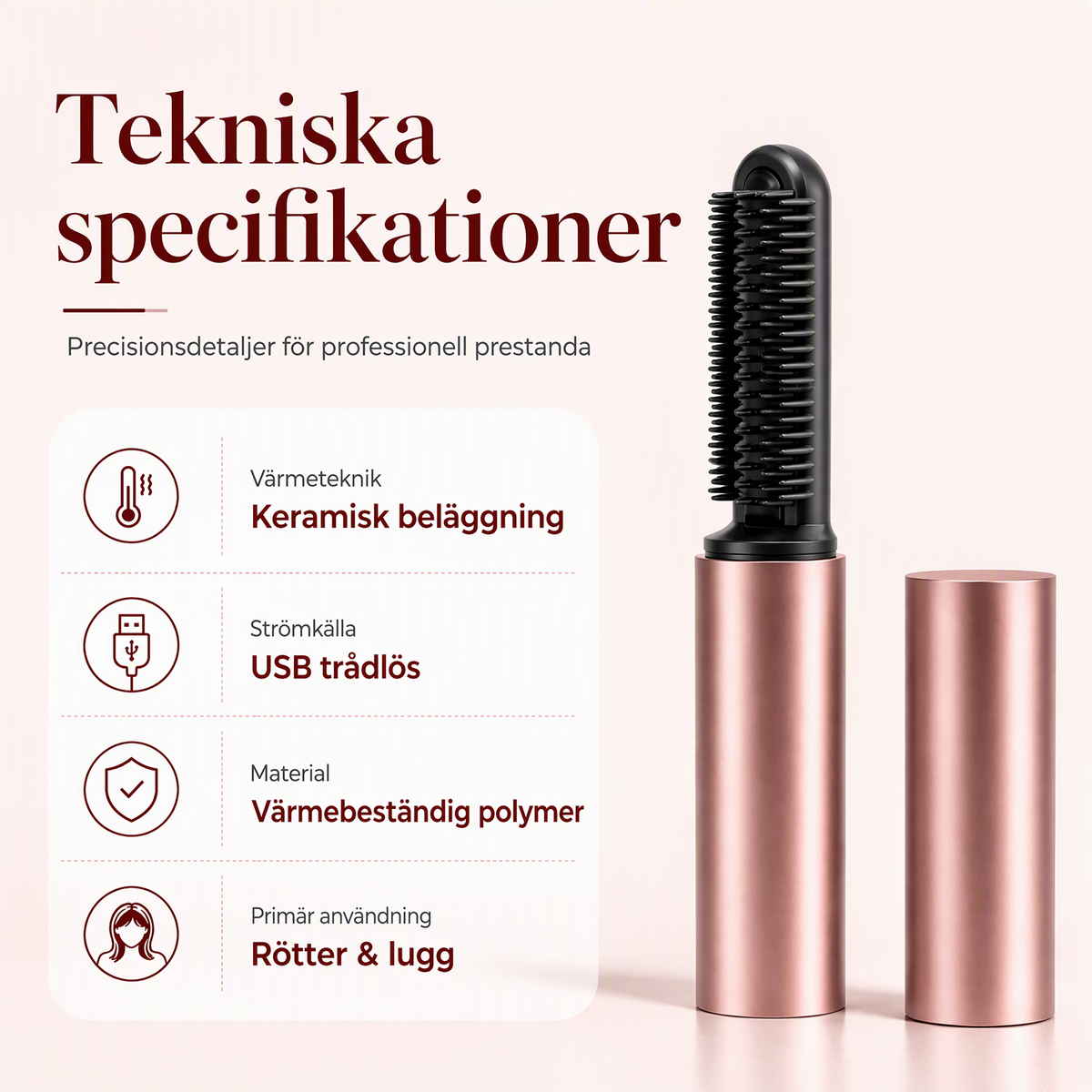 Perfekt Frisyr på Språng – Ryms i väskan