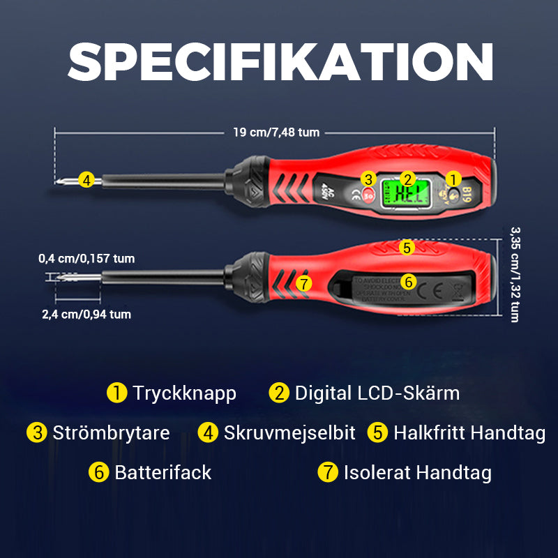 Intelligent beröringsfri spänningsprovare
