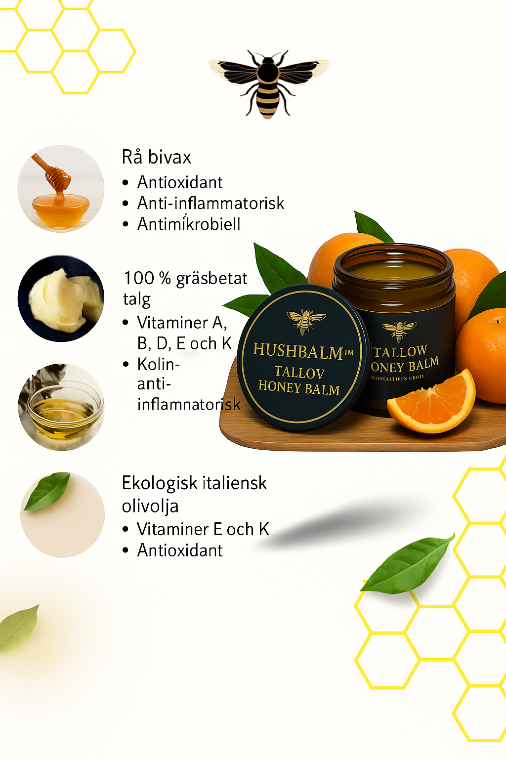 HushBalm™ – För en lugn, hälsosam och strålande hud