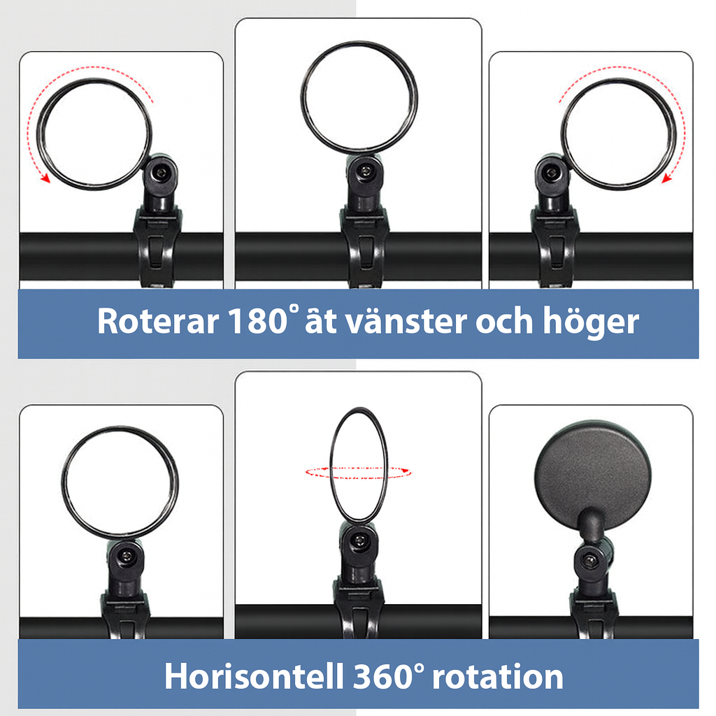 Säkerhets Backspegel 360°