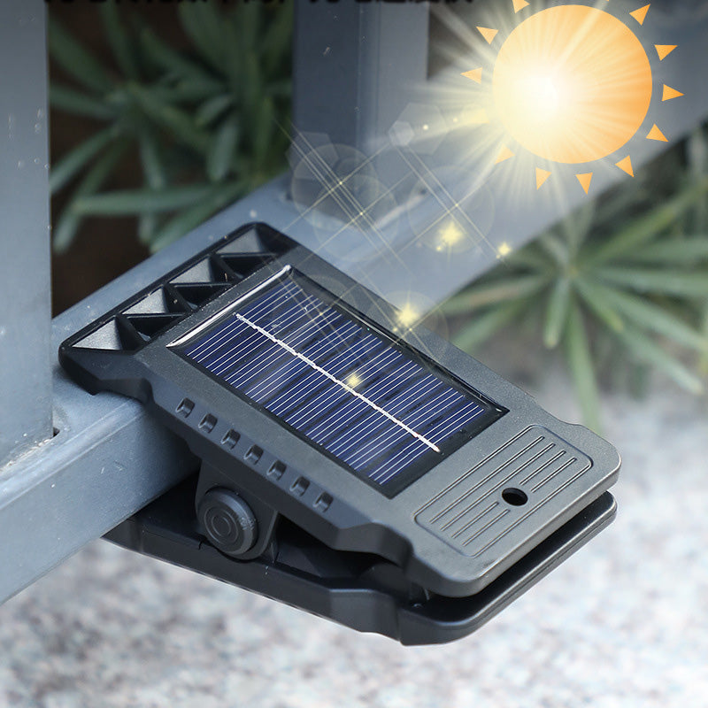 Solklämlampa med rörelsesensor