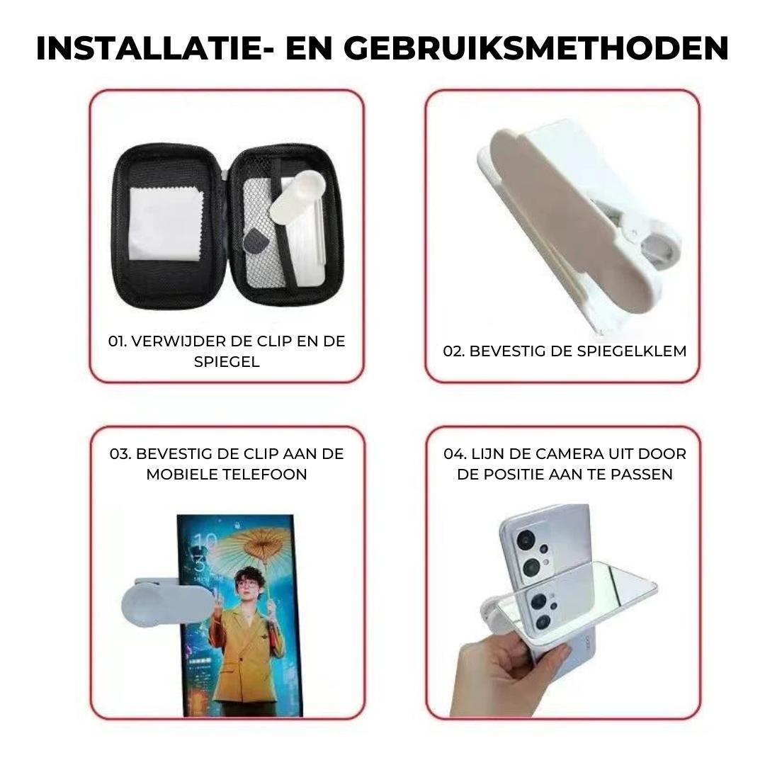 Reflexlins – reflektorskärm för mobiltelefoner
