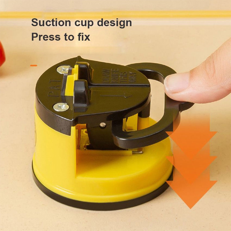 Mini knivslip med sugkopp