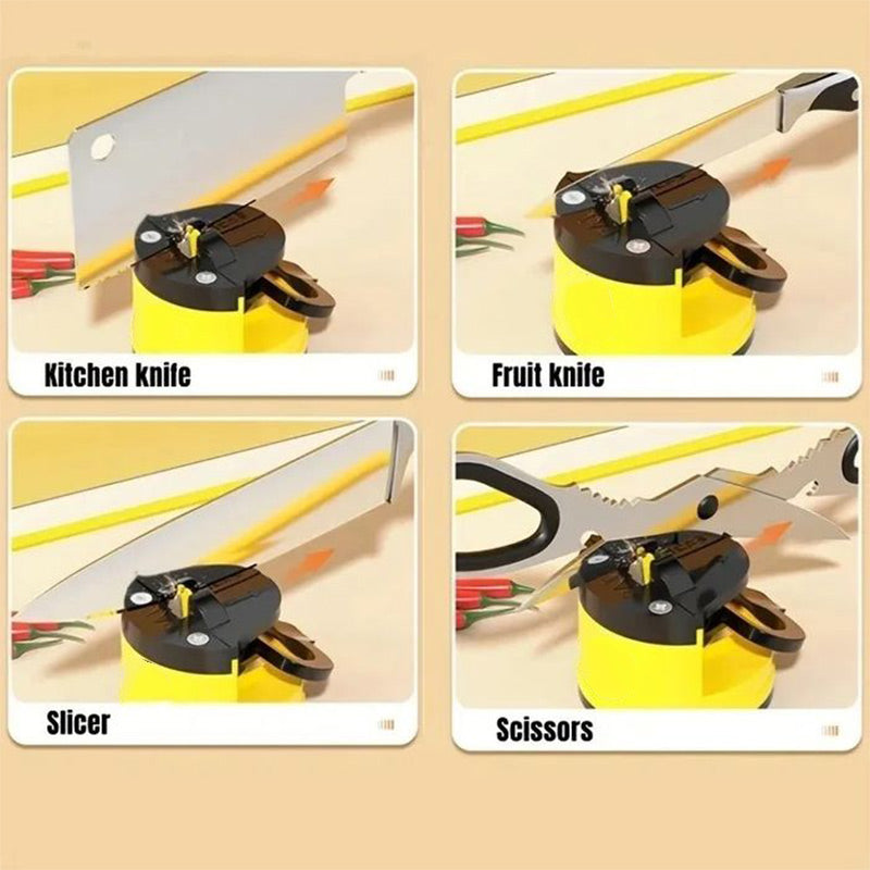 Mini knivslip med sugkopp