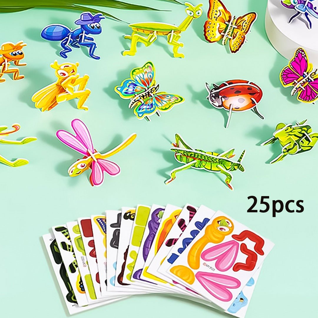 Kreativa Figurer 3D – passar premium barnleksaker