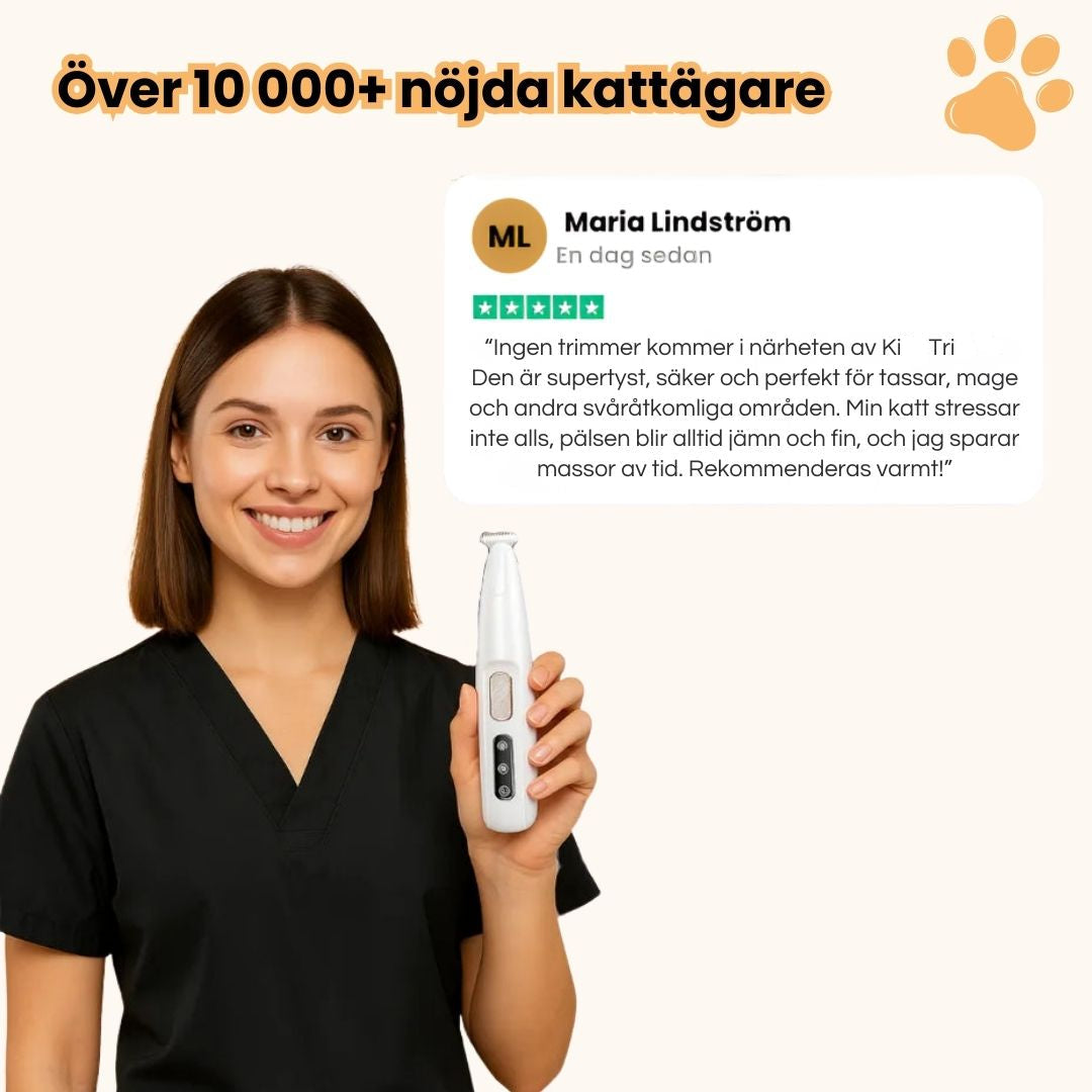 TystTass – Stressfri trimning för din katt