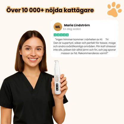 TystTass – Stressfri trimning för din katt