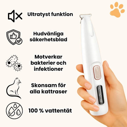TystTass – Stressfri trimning för din katt