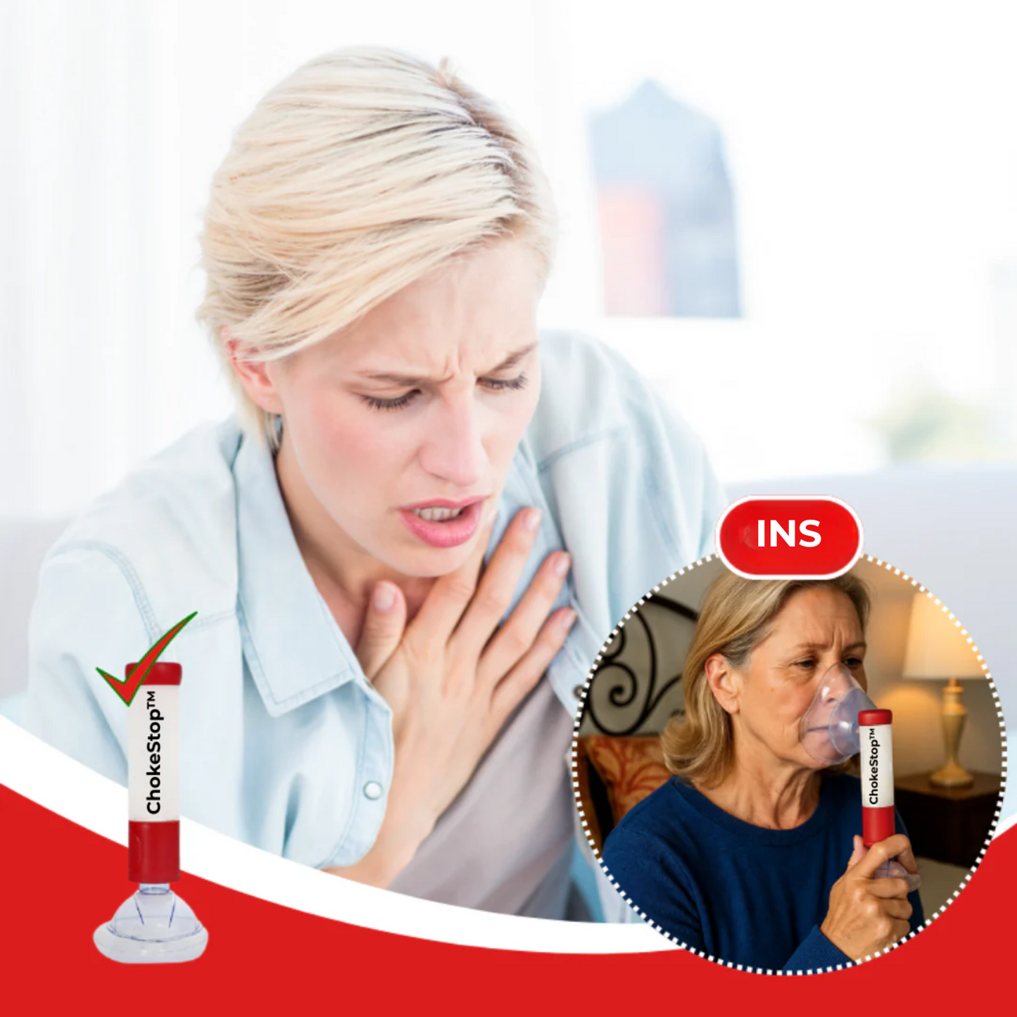 ChokeStop™ – Omedelbar hjälp vid kvävning
