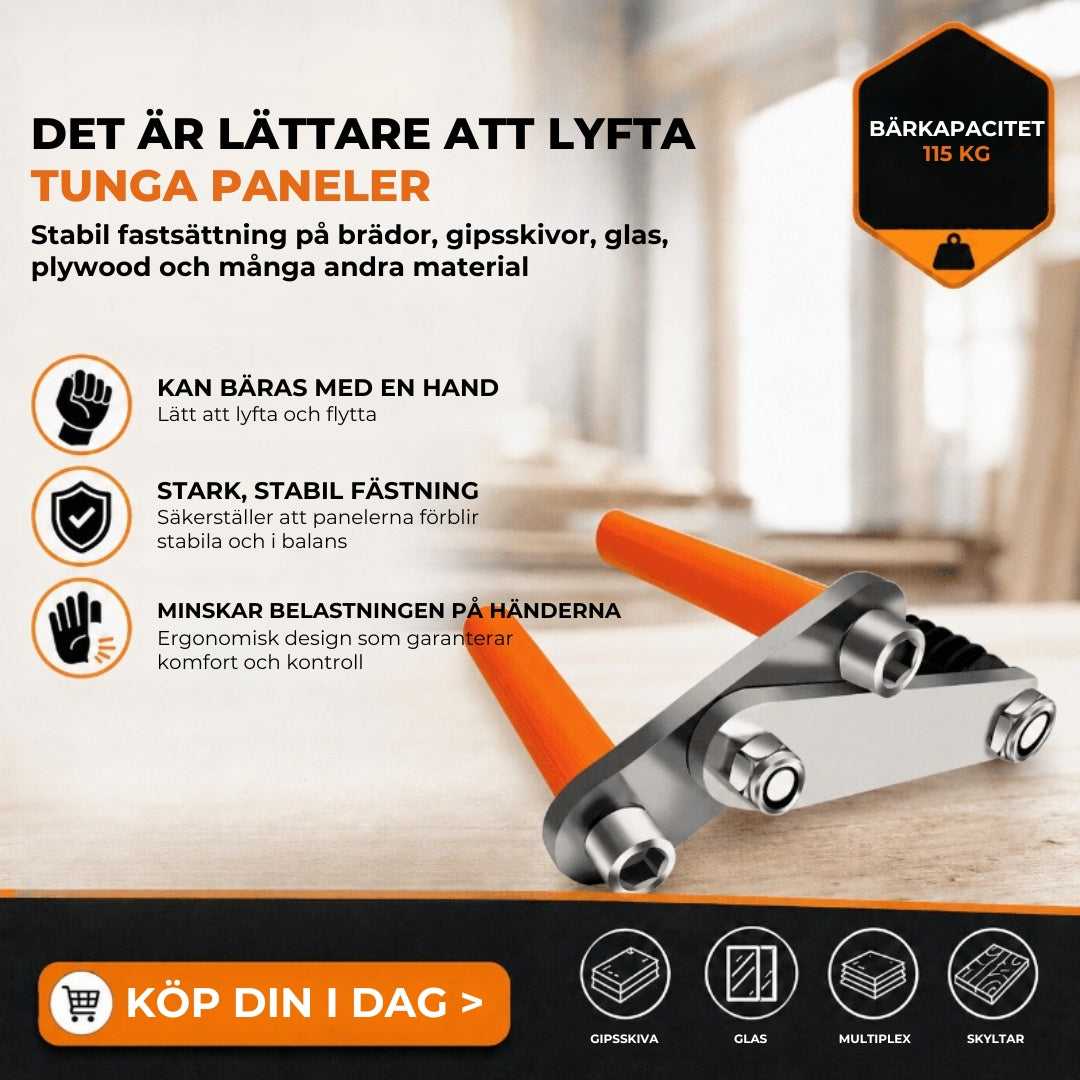 KraftGrepp – Bär 115 kg med en hand