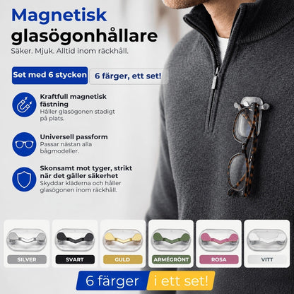 MagnetGrip – Säkra glasögonen direkt