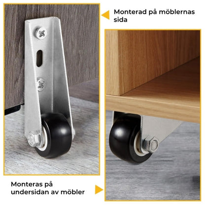 TystGlid – Skonsamma mot dina golv (2-pack)