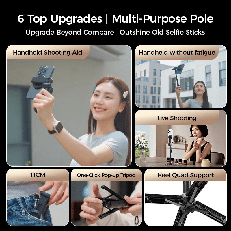 MagFlex™ – 4-i-1 frihet för kreativa bilder