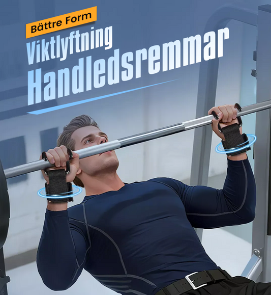 Viktlyftning Handledsremmar