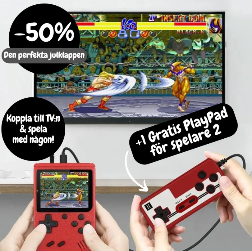 GamePlay™ – Plug & Play-nostalgi på sekunder