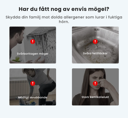 SkrubbFritt – Bli av med möglet medan du vilar