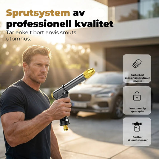 KraftSpruta – Slitstark och bekväm