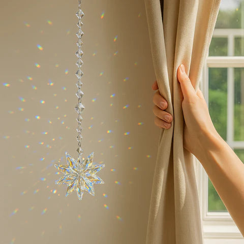 Kristallblomman™ – Fångar solens ljus och hjärtats glädje (3 st)