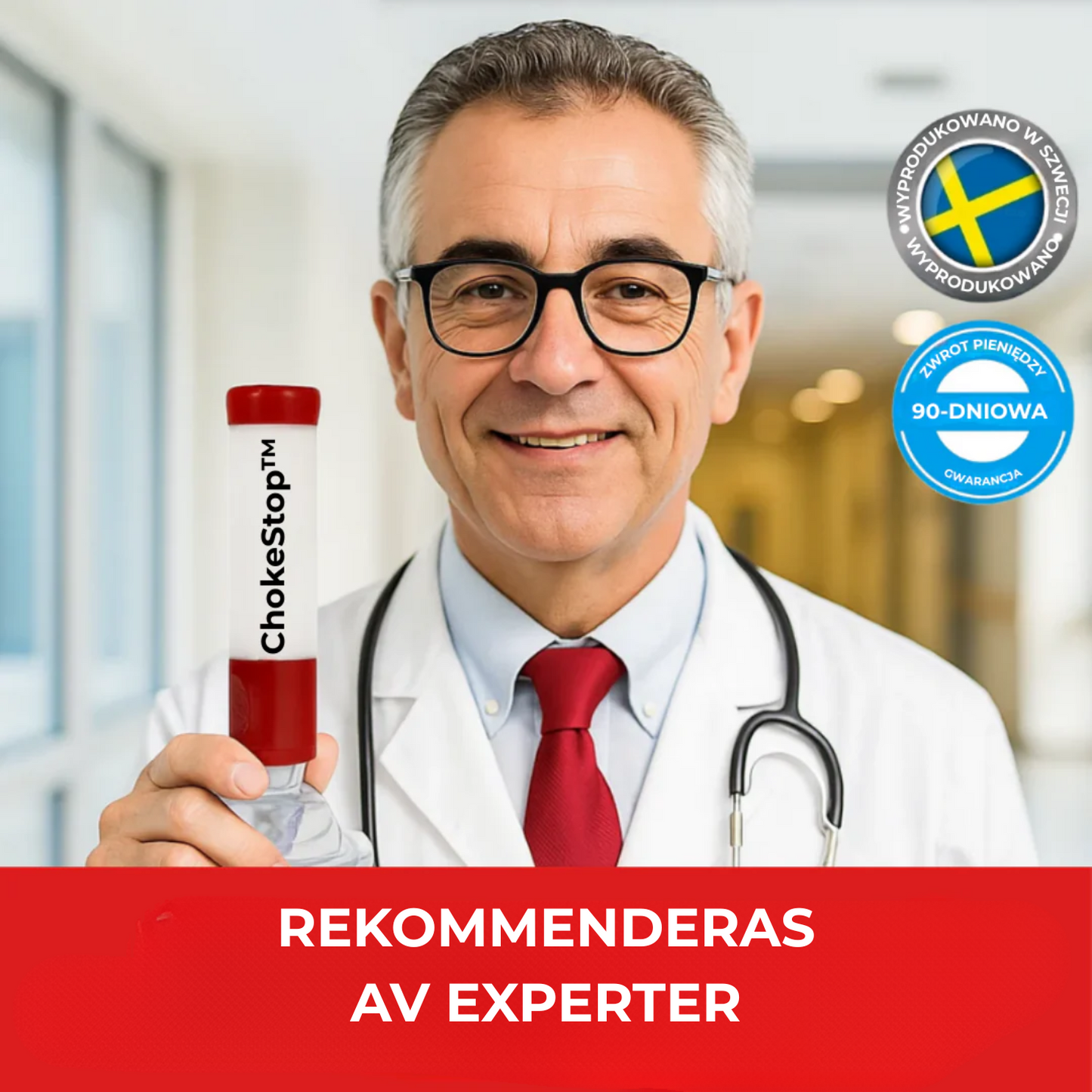 ChokeStop™ – Omedelbar hjälp vid kvävning