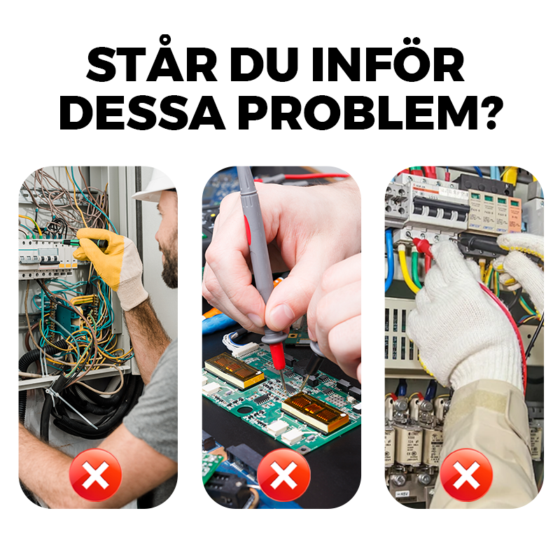 Intelligent beröringsfri spänningsprovare