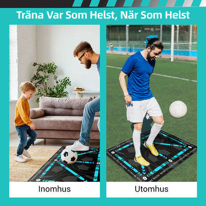 BollKontroll – Fotbollsträningsmatta för teknik & bollkänsla (Inomhus & Utomhus)