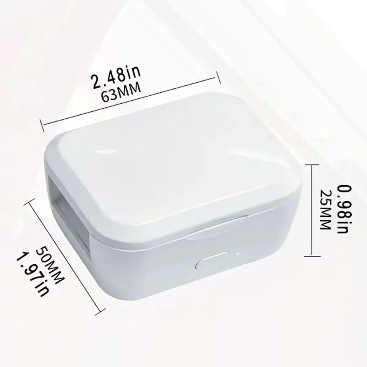 Bärbar trådlös powerbank för smartklockor