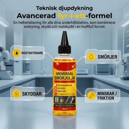 Tysta Gnisslet Direkt – Lös upp rost på sekunder
