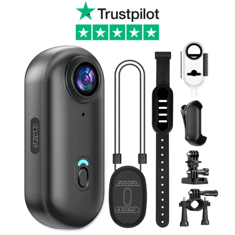 CamTag™ – Diskret vloggning med HD-kvalitet