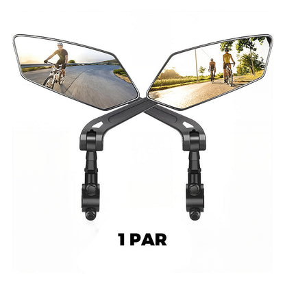 360° roterbar och justerbar backspegel för cykel