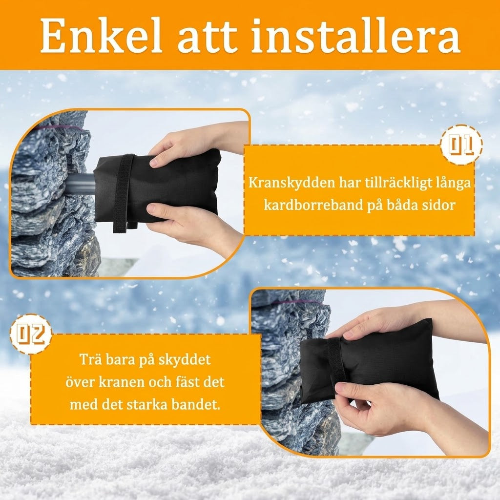 Slipp Dyra Vattenskador – Säkra rören i vinter