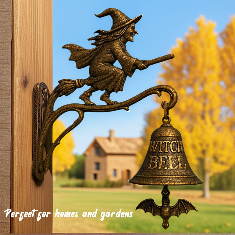 🧙‍♀️Låt magin välkomna dina gäster vid dörren 🔔 Häxklocka
