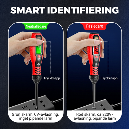 Intelligent beröringsfri spänningsprovare