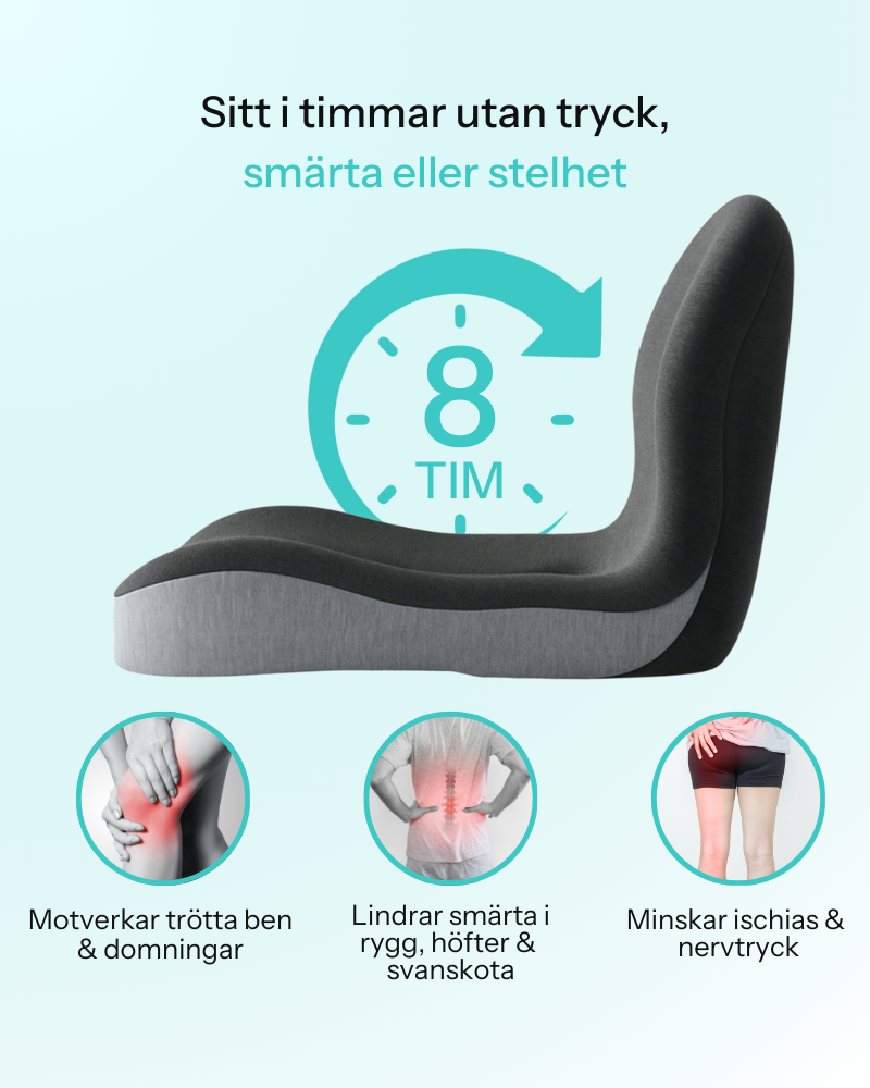 Hewilla™ – Sitt bekvämt igen, i vilken stol som helst