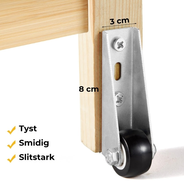 TystGlid – Skonsamma mot dina golv (2-pack)