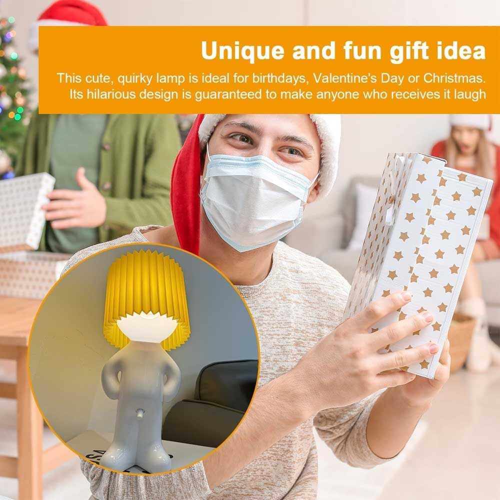 BoyGlow – Humoristisk inredningsdetalj med energismart LED