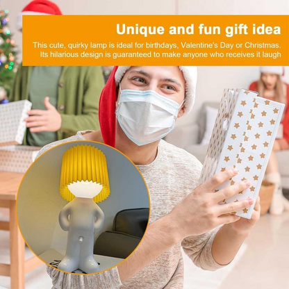 BoyGlow – Humoristisk inredningsdetalj med energismart LED