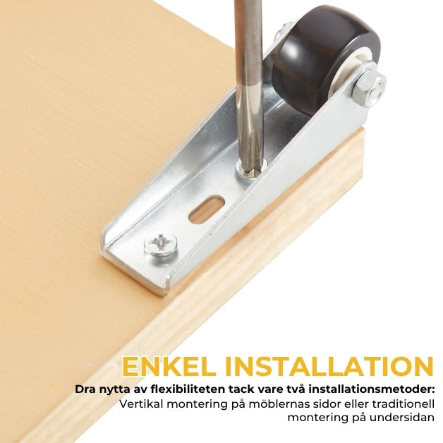 TystGlid – Skonsamma mot dina golv (2-pack)