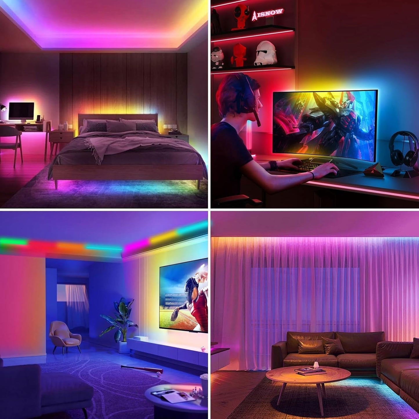 Smart RGB Neon LED-remsa