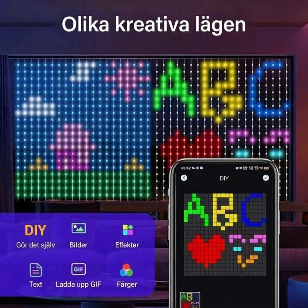 Skapa Din Egen Ljusshow – Måla med ljus i mobilen