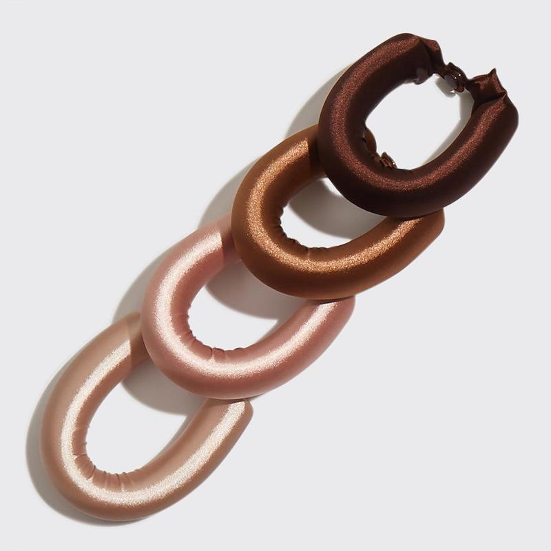Kitsch satin värmefri lockstav 4-pack