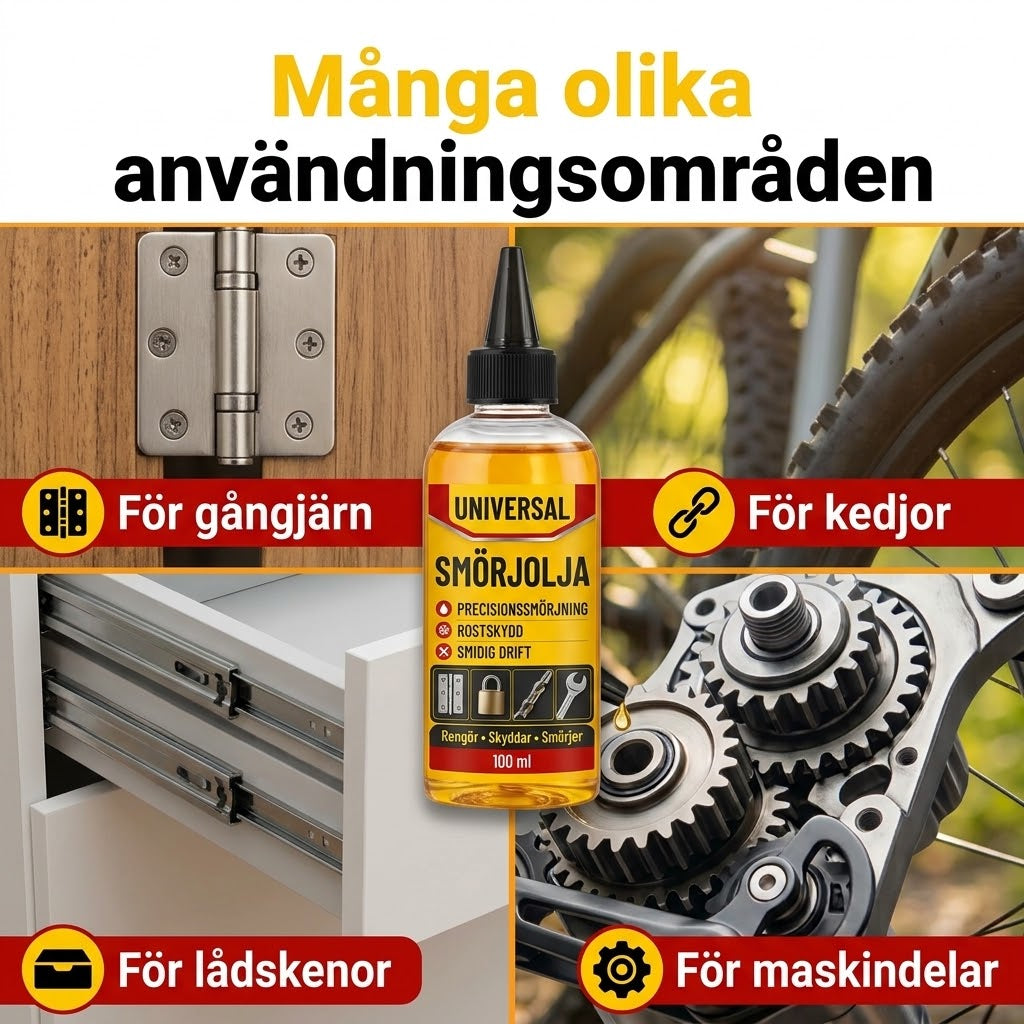 Tysta Gnisslet Direkt – Lös upp rost på sekunder