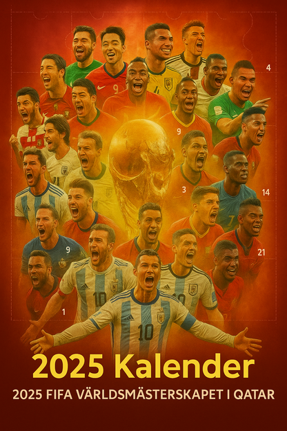 KickOff™ – Julkalendern för fotbollstokiga barn