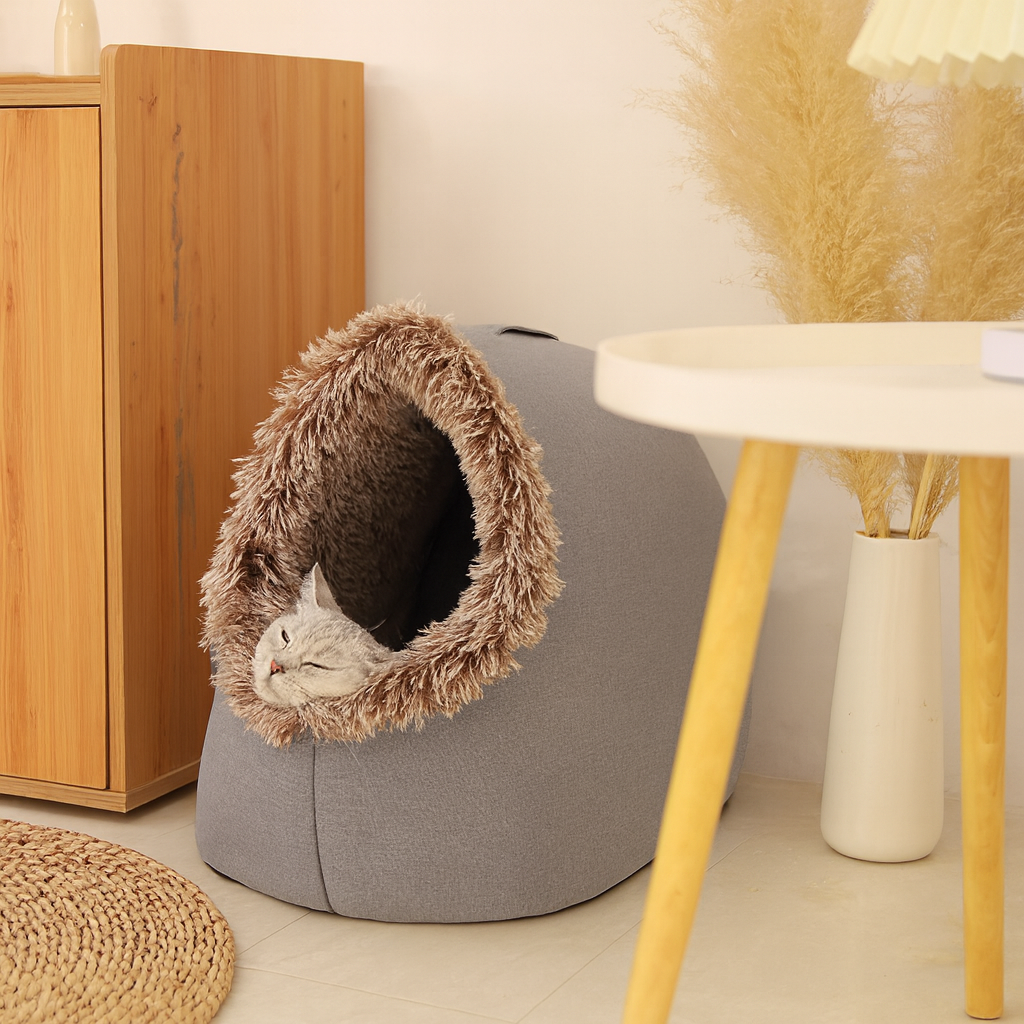 MysaCave™ – Omslutande trygghet för katt & liten hund