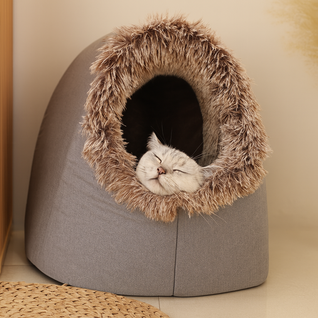 MysaCave™ – Omslutande trygghet för katt & liten hund