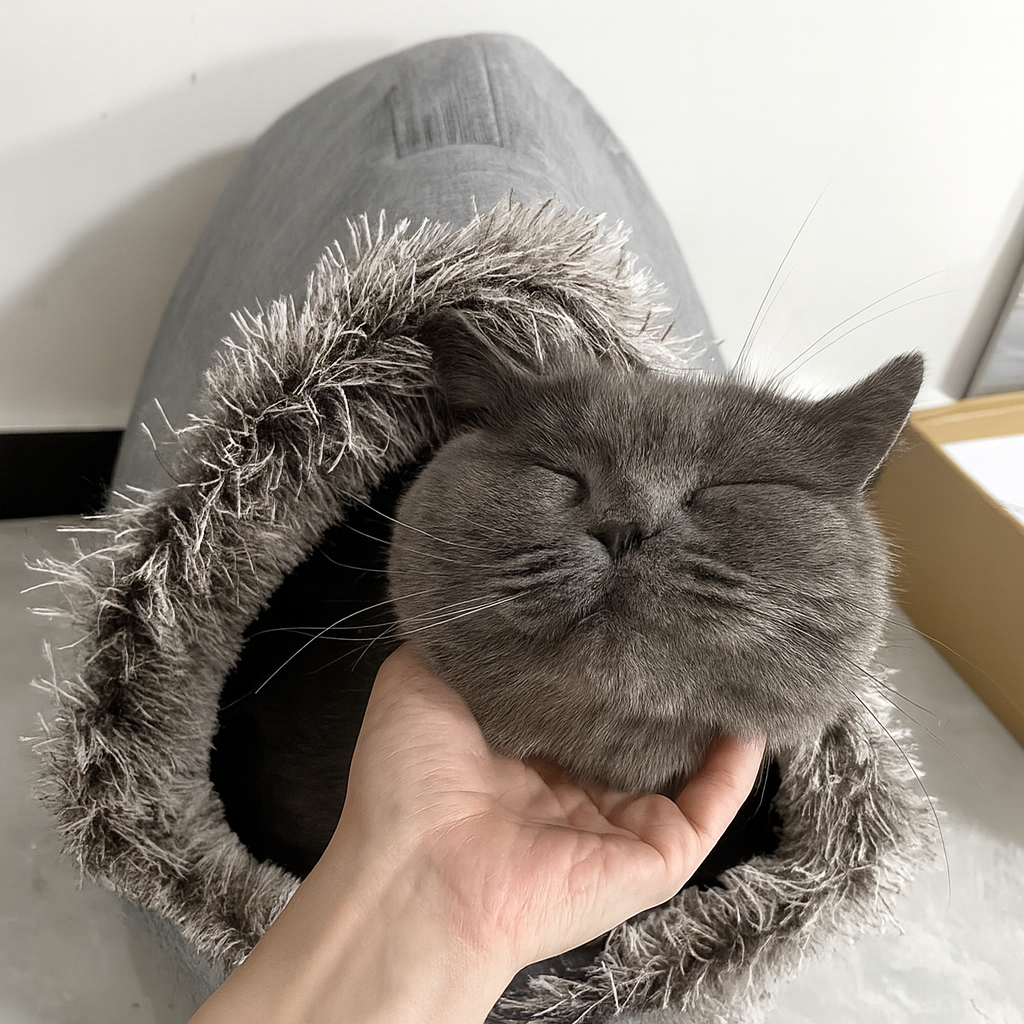 MysaCave™ – Omslutande trygghet för katt & liten hund