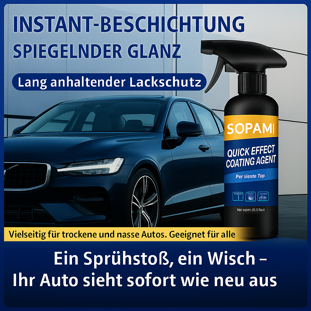 SOPAMI Lackschutzspray – Dauerhafte Beschichtung für Autos