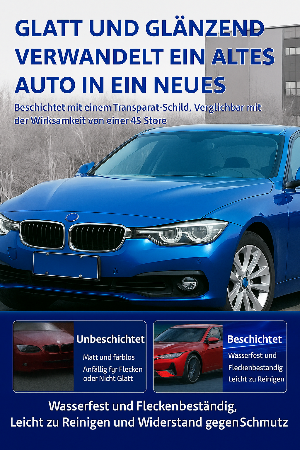 SOPAMI Lackschutzspray – Dauerhafte Beschichtung für Autos